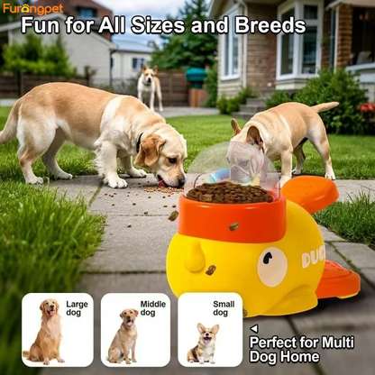 Interactive Duck Pet Feeder and Slow Feed Toy