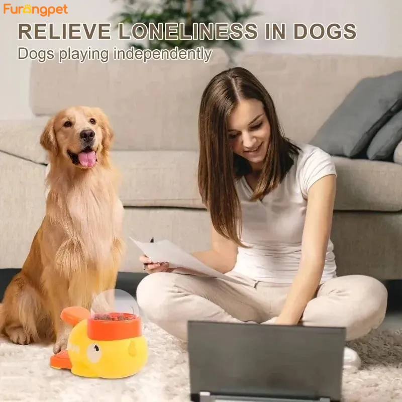 Interactive Duck Pet Feeder and Slow Feed Toy
