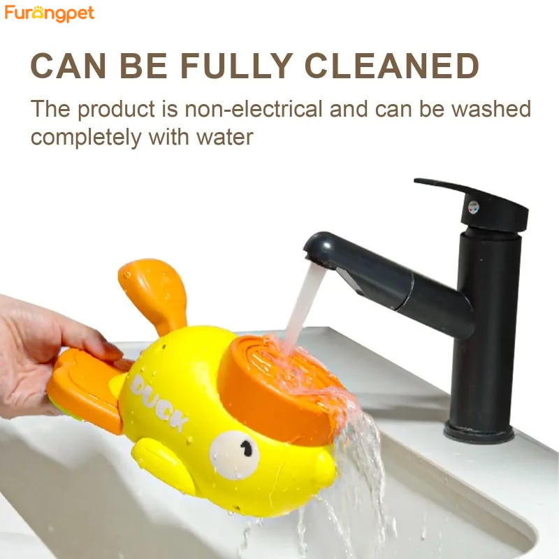 Interactive Duck Pet Feeder and Slow Feed Toy