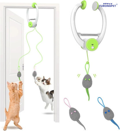 Interactive Automatic Flying Bird Cat Toy Wand