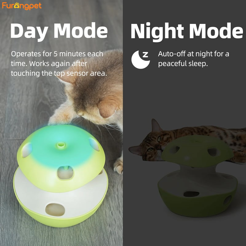 🍎 Interactive Apple Cat Toy – Fun Prey Play for Curious Kitties!✨