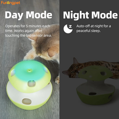🍎 Interactive Apple Cat Toy – Fun Prey Play for Curious Kitties!✨