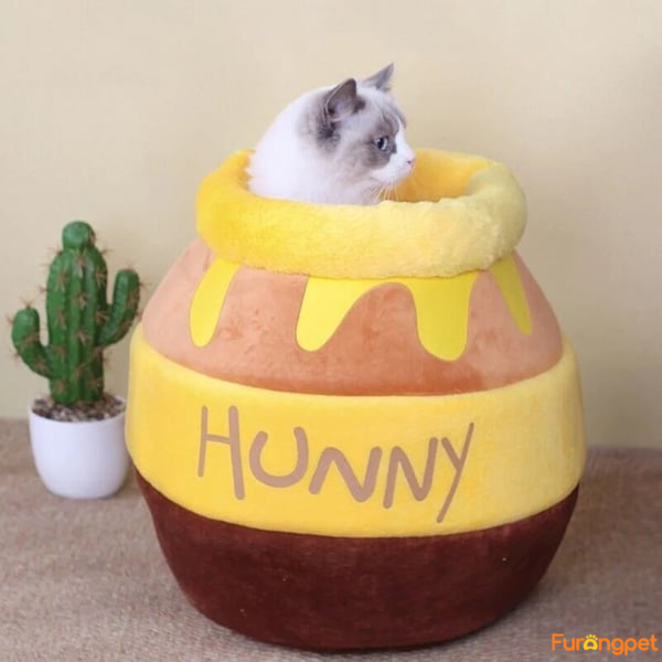 🔥HOT SALE 49% OFF🍯Honey Jar Cat Bed😻
