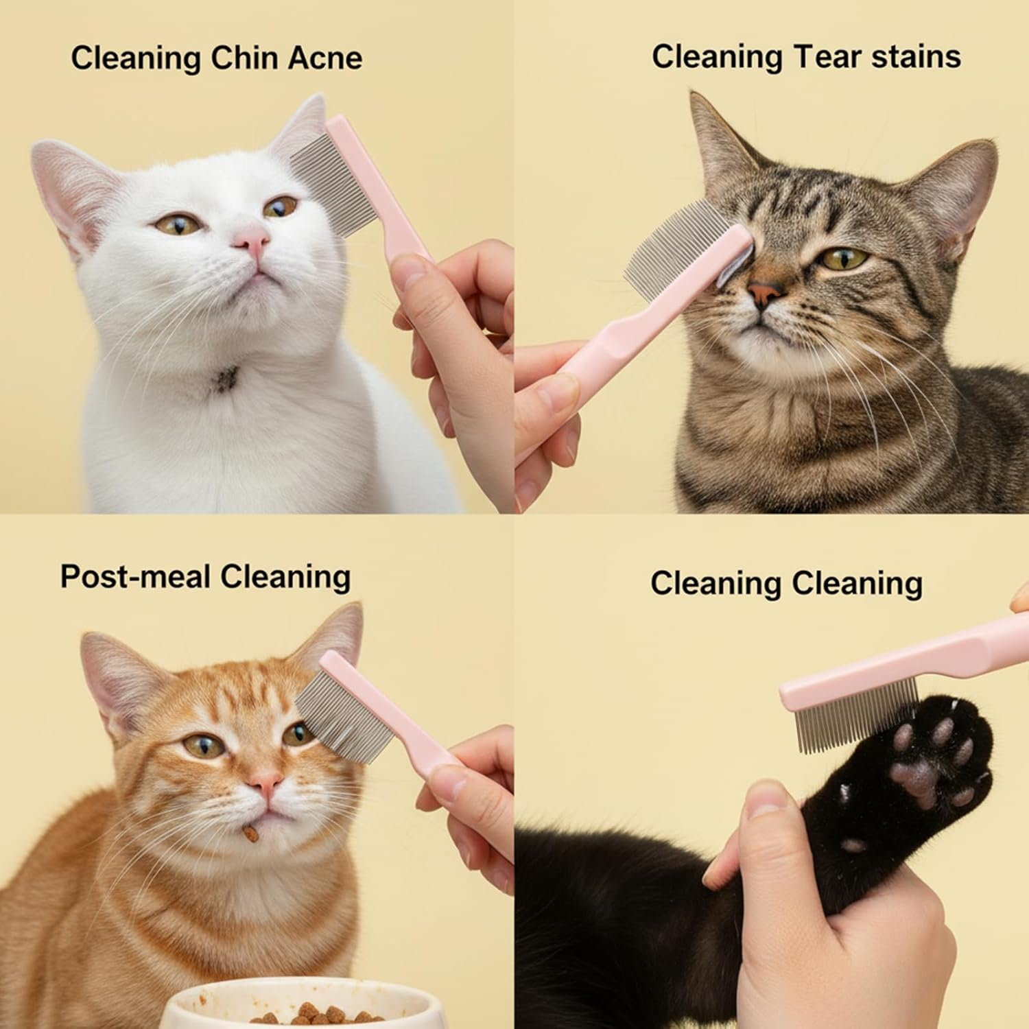 Pet Grooming Comb Set