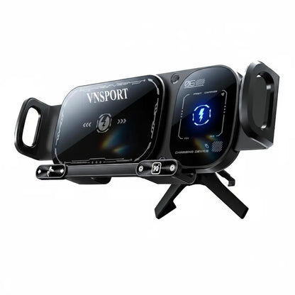 360° Rotating 15W Wireless Car Fast Charger Mount