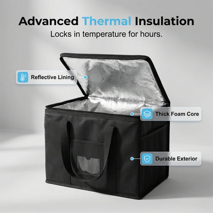 🧊🛒3-Layer Leakproof Large Insulated Cooler Bag