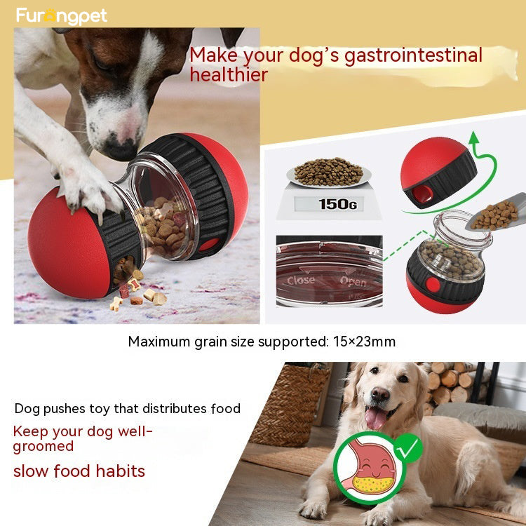 Smart Tumbler Slow-Feed Dog Toy