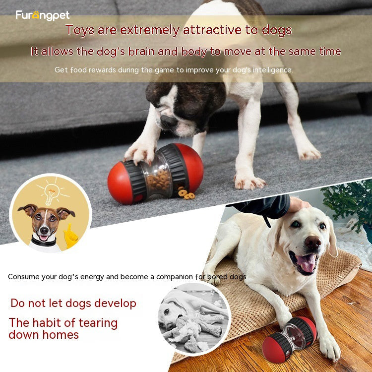 Smart Tumbler Slow-Feed Dog Toy
