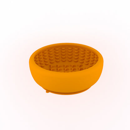 Slow Feeder Bowl for Dogs – Food-Grade Silicone Lick Mat with Suction Cups