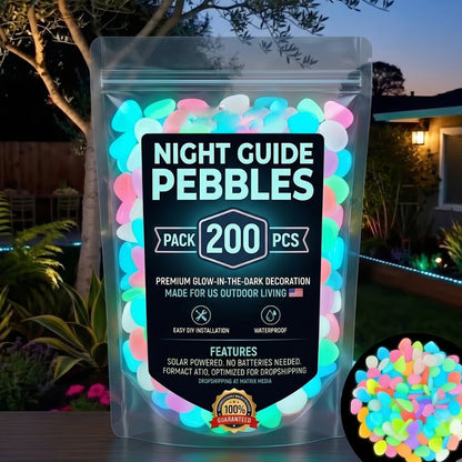 🔥LAST DAY SALE 50%OFF🌈Colorful Glow in the Dark Garden Stones