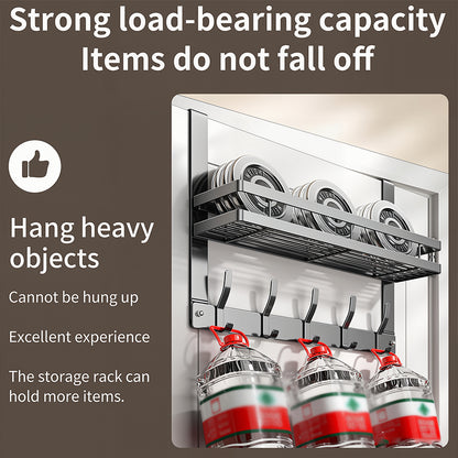 Over-The-Door Hook with Basket