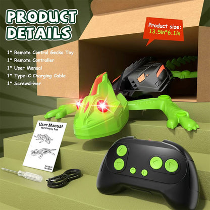 Wall Climbing Gecko RC Toy
