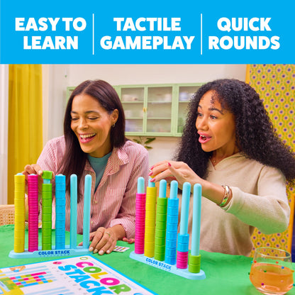 Color Matching Stacking Game — Educational Party Game Toy