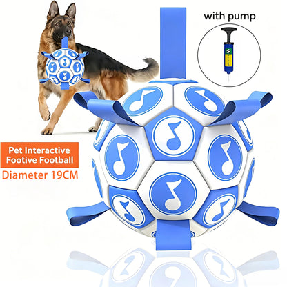 FurongPet™ Dog Soccer Ball Tug Toy