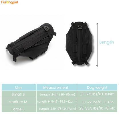 Furongpet™Dog Back Brace for IVDD, Full Support Spinal Brace