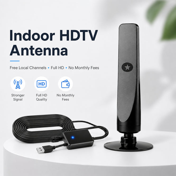 📺 HD TV Antenna For Free Local Channels