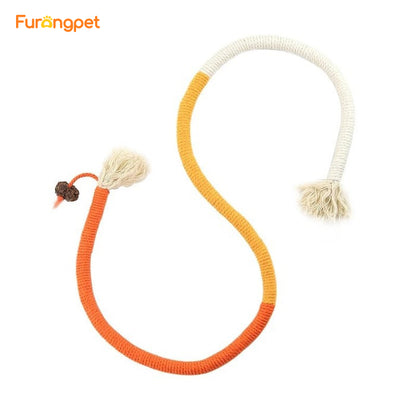 Catnip Chew Rope Toy – Natural, Safe Tooth Cleaner for Indoor Cats