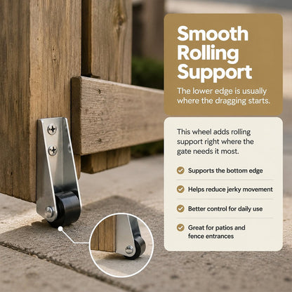 Heavy-Duty Sliding Gate Support Roller