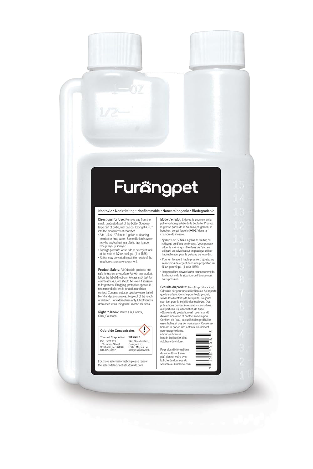Powerful Pet Odor Eliminator Spray Gun 150ml