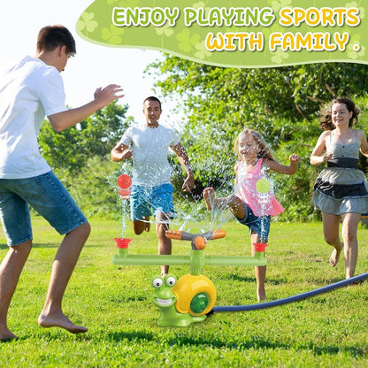 🐌 2-in-1 Snail Sprinkler Baseball Game