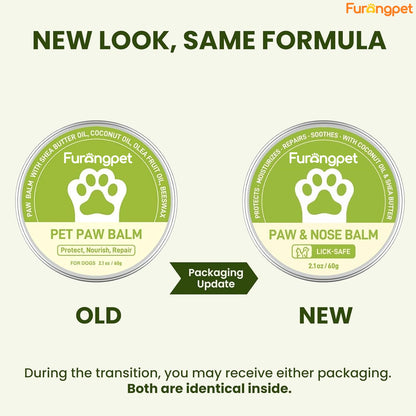 Furongpet™ Lick-Safe Dog Paw & Nose Balm with Coconut Oil
