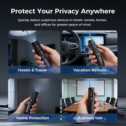 Smart Hidden Camera & Spy Detector – Travel Privacy Guard