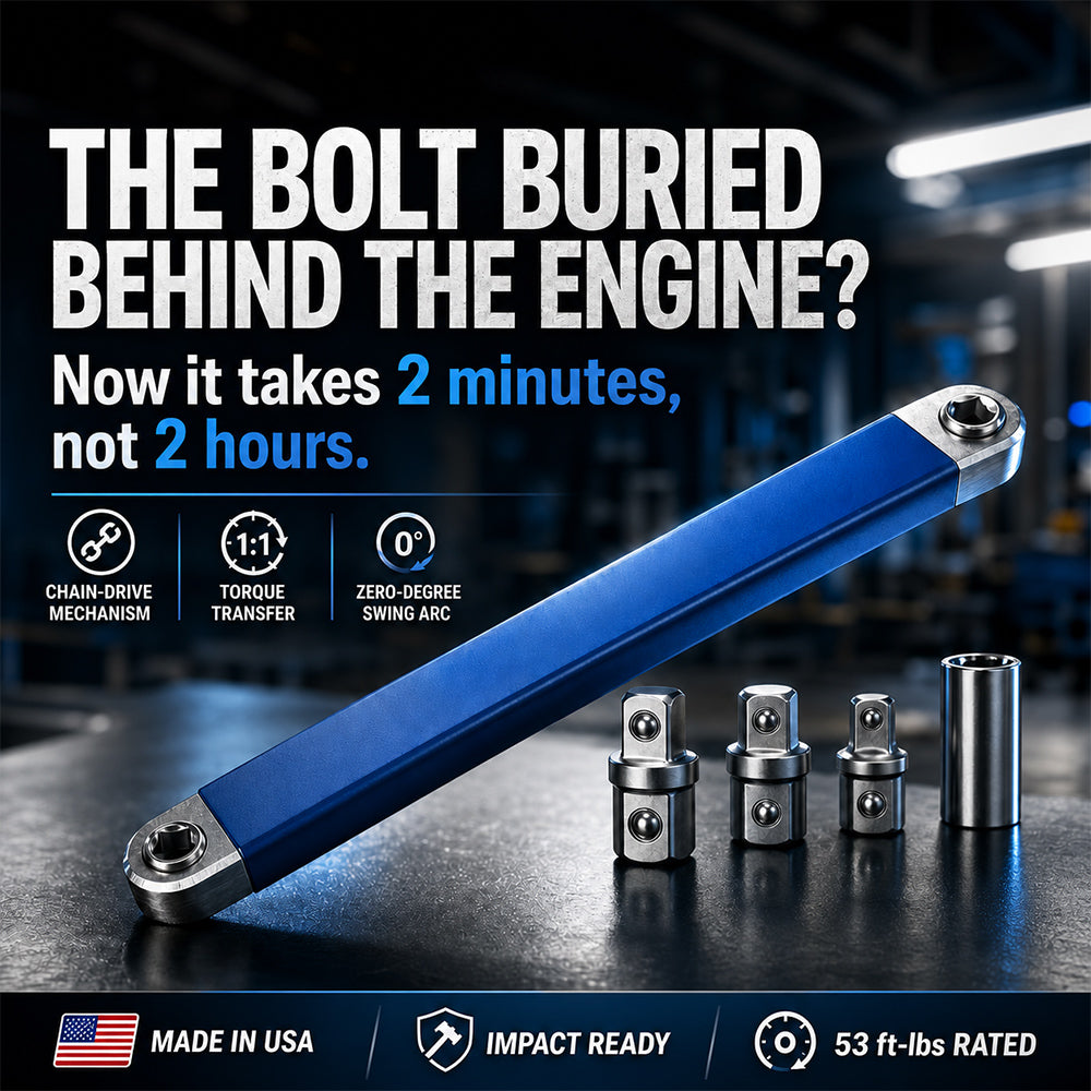 Offset Extension Wrench For Hard-To-Reach Bolts✅