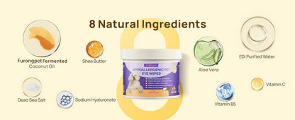 Furongpet™ Pet Eye Wipes for Dogs & Cats