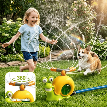 🐌 2-in-1 Snail Sprinkler Baseball Game