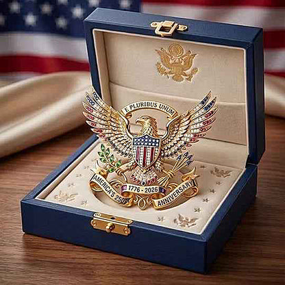 🦅 US America 250th Anniversary Brooch