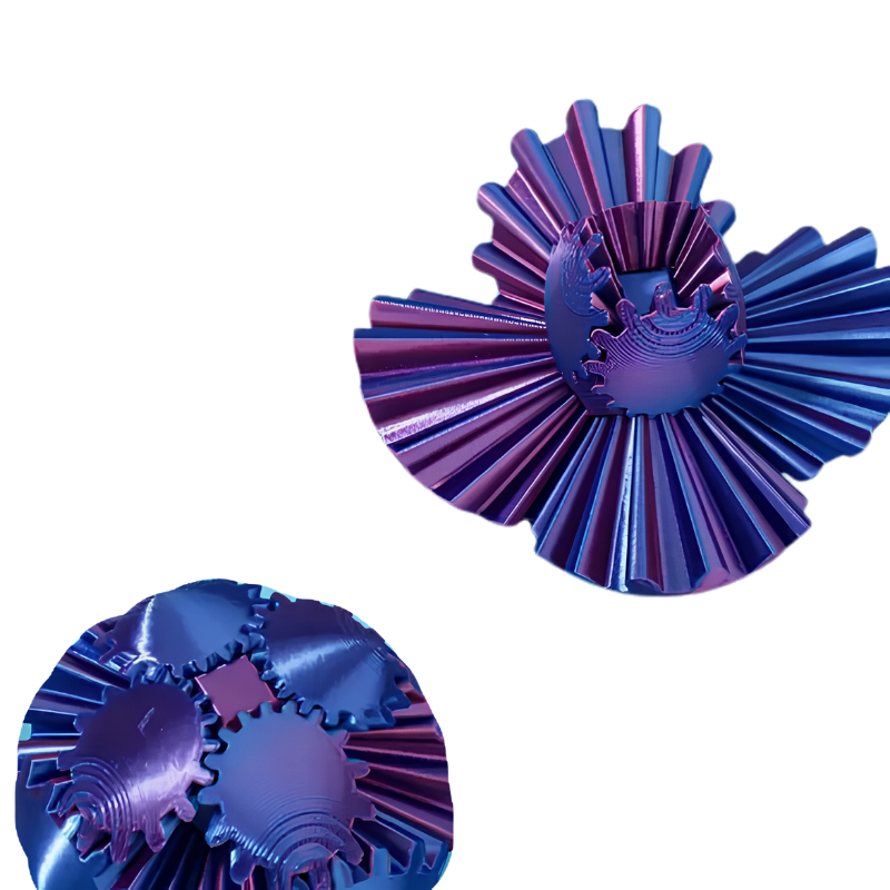 Stress-Relieving Gear 3D-Printed Fidget Ball