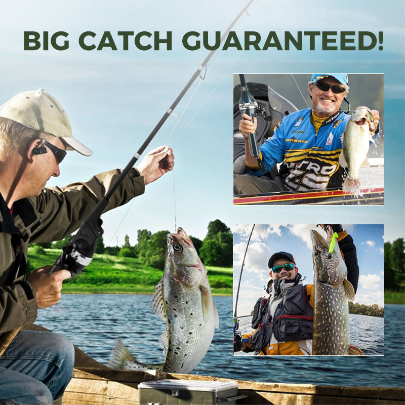 2026 Best Seller | Foldable Fishing Rod – Never Miss Another Cast!