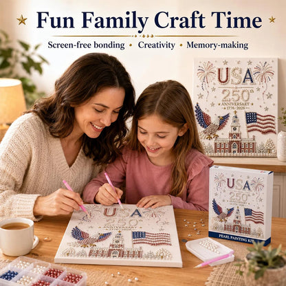 USA 250th Anniversary DIY Pearl Painting Kit