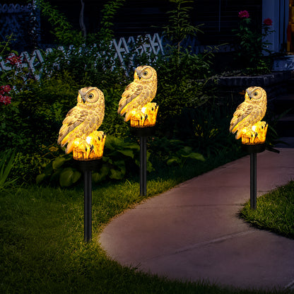 🔥 Waterproof Solar Owl Light