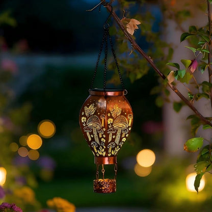 🌞 Solar Hot Air Balloon Garden Lantern