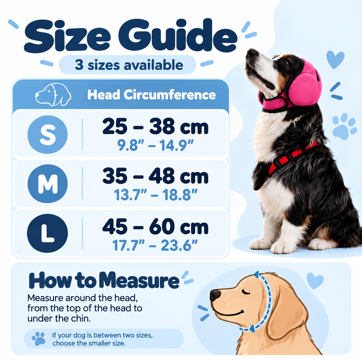 Calming Ear Muffs for Dogs🐶