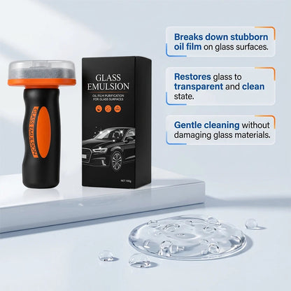 Car Glass Oil Film Remover Brush