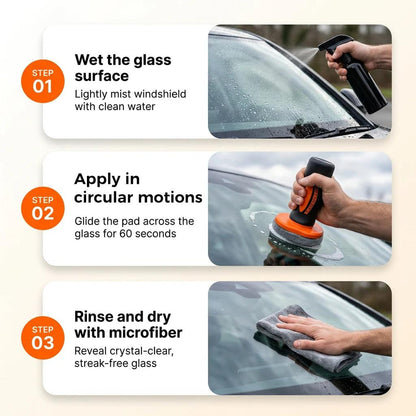 Car Glass Oil Film Remover Brush