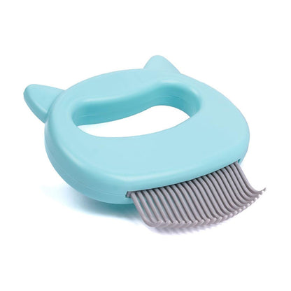 Cat Hair Removal Massaging Shell Comb