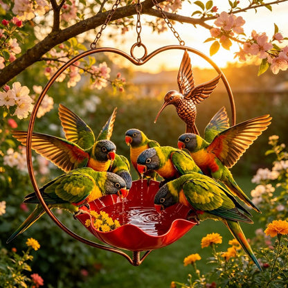 ✨ Hanging Heart Bird Feeder | Stylish Garden & Patio Decor