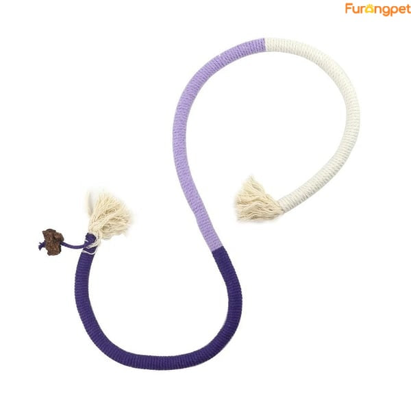 3 Pack Natural Catnip Rope Chew Toys