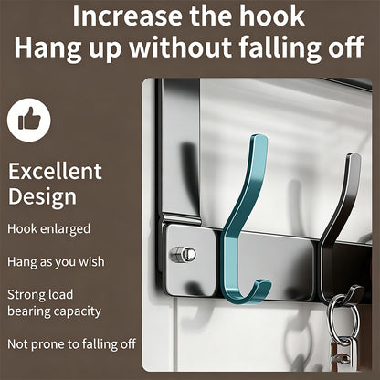 Over-The-Door Hook with Basket