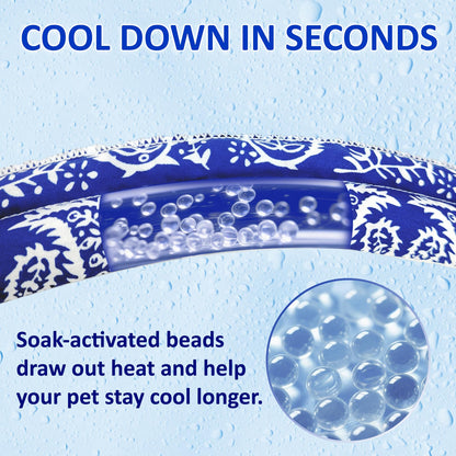 Summer Pet Cooling Collar Wrap