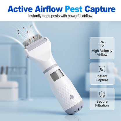 Electric Flea Comb for Pets – USB Rechargeable