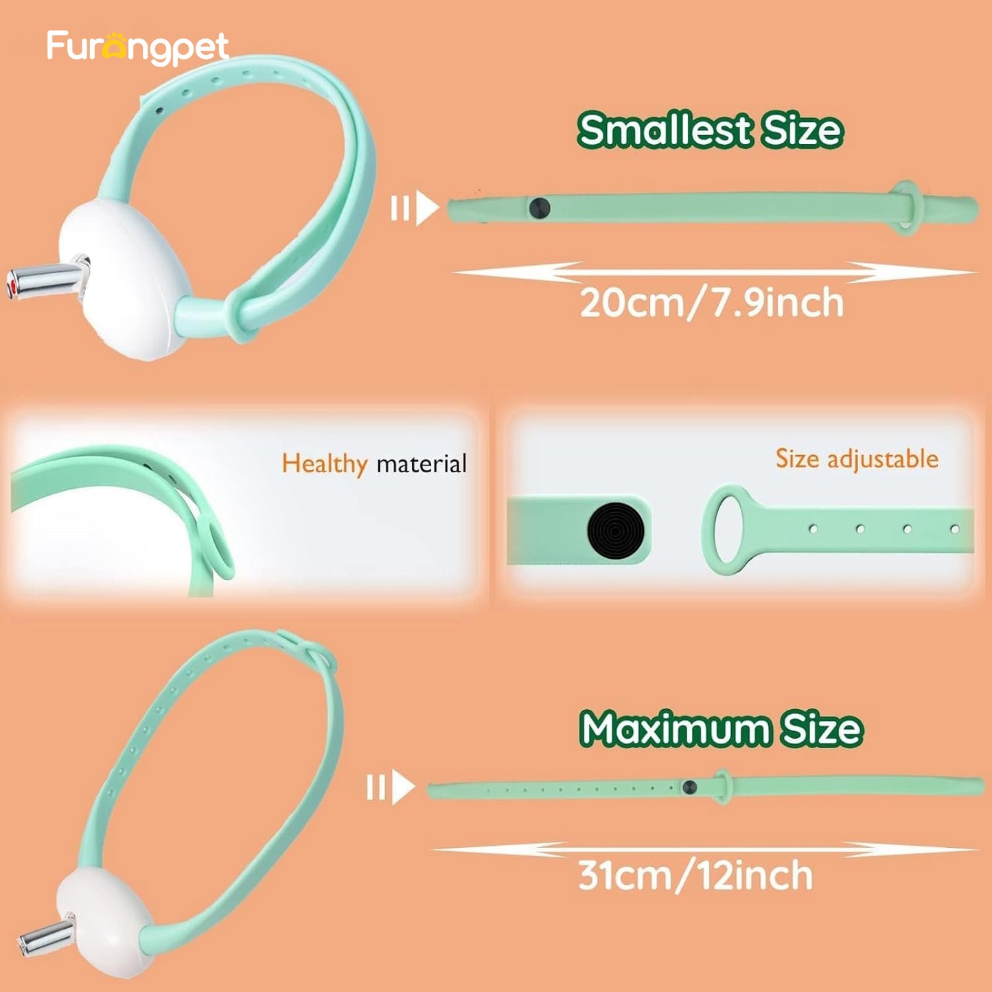 Automatic laser infrared cat collar
