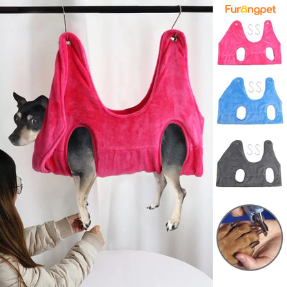Furongpet™ Stress-Free Pet Grooming Hammock & Restraint Bag