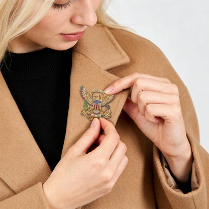 🦅 US America 250th Anniversary Brooch