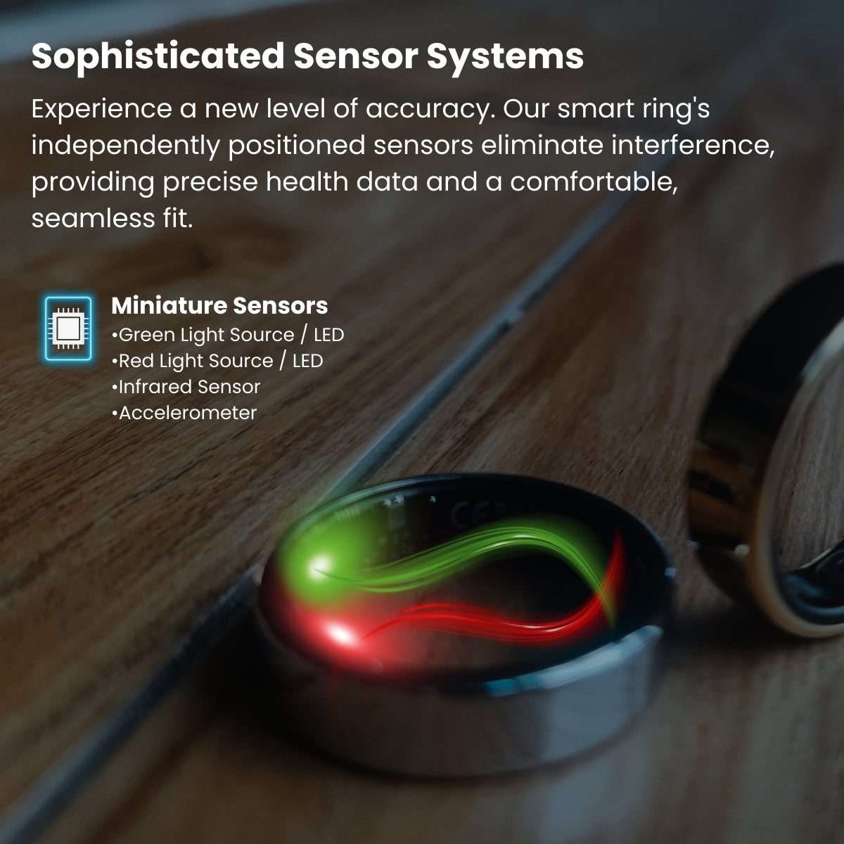 24/7 Health Tracking Smart Ring – Blood Sugar | BP | Sleep | SpO₂ | HRV 📊