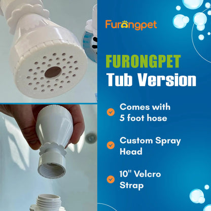 No-Install Tub Faucet Sprayer