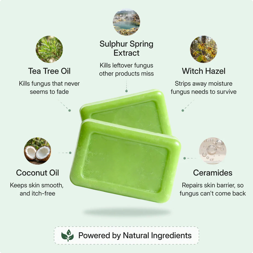 ✨ Soothing Antifungal Body Soap for Fungal Skin Issues